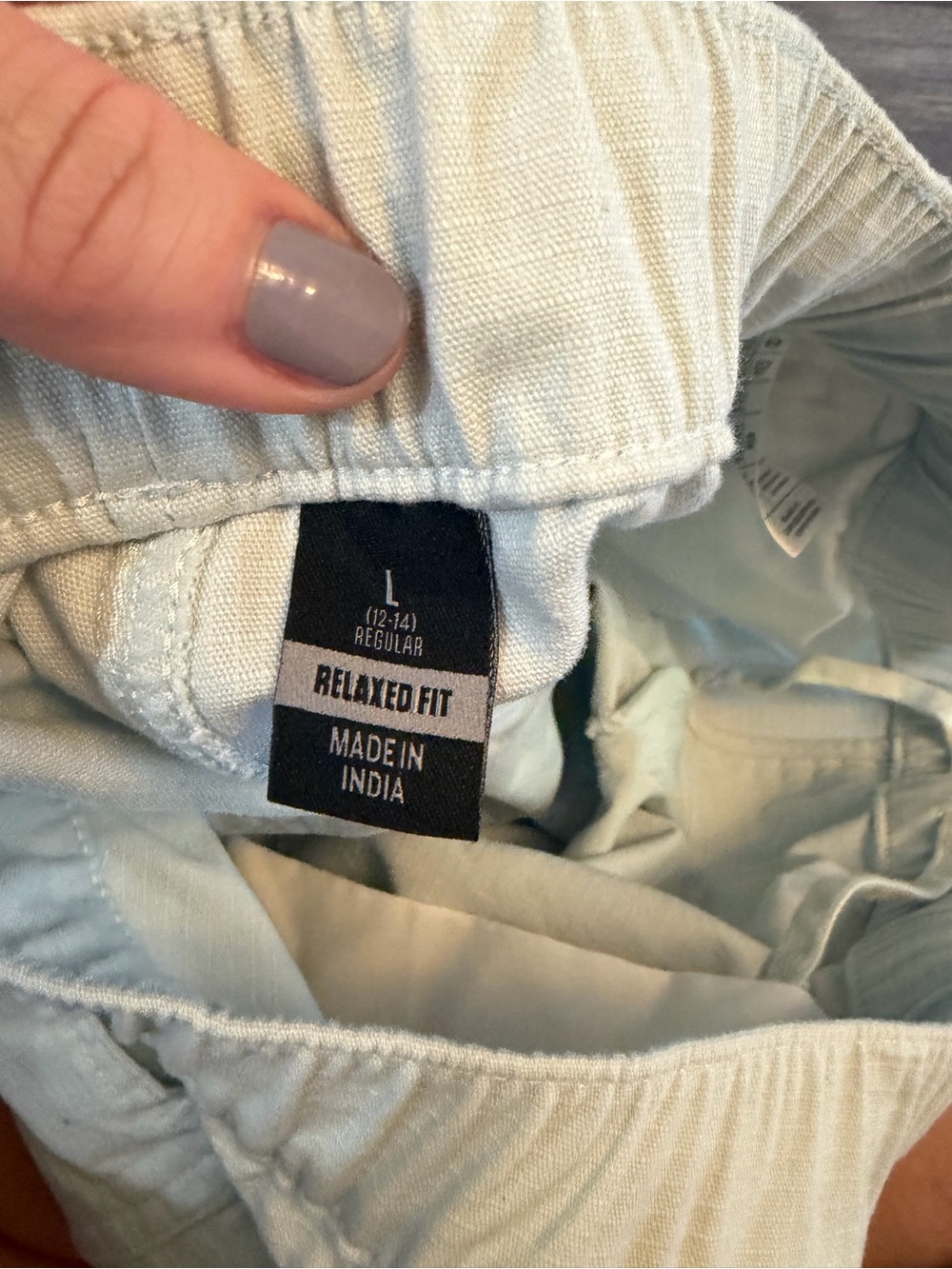 Carhartt Women's Force Relaxed Fit Ripstop Work Light Blue Pant Size Large - Picture 3 of 8